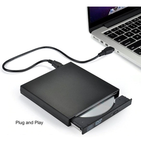 Unidad Dvd Externa Quemador Ultra Slim Usb Cd Rewritable