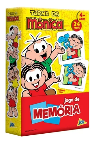 Jogo de Tabuleiro - Tá Aqui - Turma da Mônica - Jak - Toyster