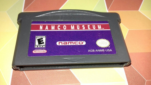 Namco Museum De Gba Funcionando Y Entrego El De Las Fotos.