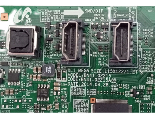 Tarjeta Main Samsung T24d310nh Bn41-02215 2.0 (Usado)
