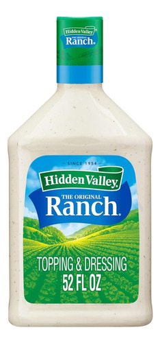 Hidden Valley Original Ranch Salad Dressing  Y  Topping Glu
