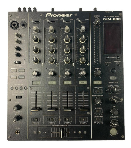 Pioneer Djm-800 Dj Mixer 4 Canales U S A D A