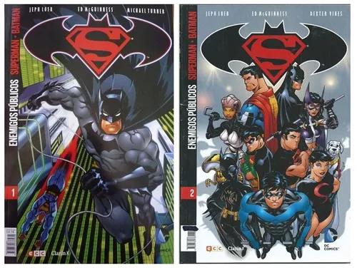 Superman / Batman # 1 Y 2: Enemigos Públicos - Lote Completo | MercadoLibre