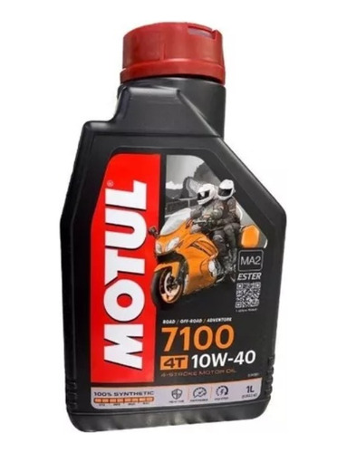 Motul 7100 10w40 1l/ Aceite Motor Gasolina Moto 4t Sintetico