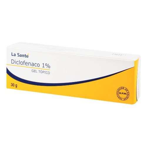 Diclofenaco Gel 1 % 30 G Lasante