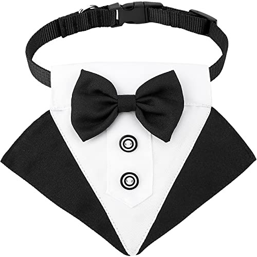 Segarty - Bandana Formal Para Perro, Para Boda, Collar Ajust