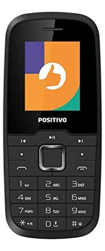 Celular Positivo P26 2g Tela 1.8  Rádio Fm Preto