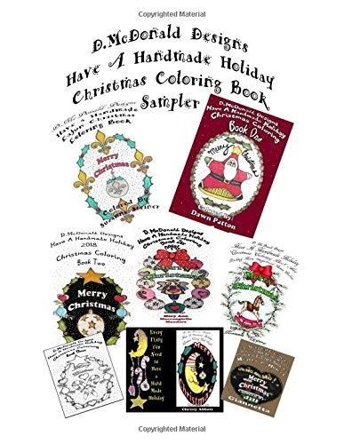 D Mcdonald Designs Have A Handmade Holiday Christmas Colorin