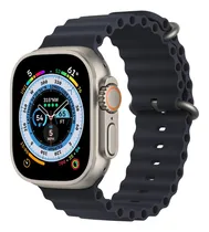 Comprar Smart Watch Reloj Inteligente 8 Ultra Para Android iPhone Color De La Caja Negro Color De La Correa Negro