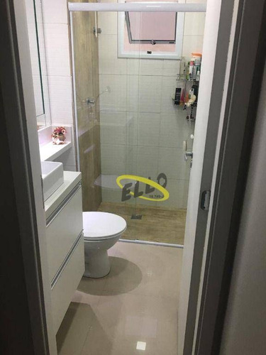 Imagem 15 de 22 de Lindo Apartamento Com 2 Dormitórios À Venda, 46 M² Por R$ 215.000 - Jardim Honória - Cotia/sp - Ap2238