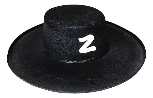 Sombrero Zorro Disfraz Eventos Halloween Infantil 