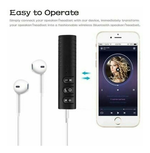 Receptor Audio Bluetooth 3.5 Mm Música Promocio 2 Por 10vrd