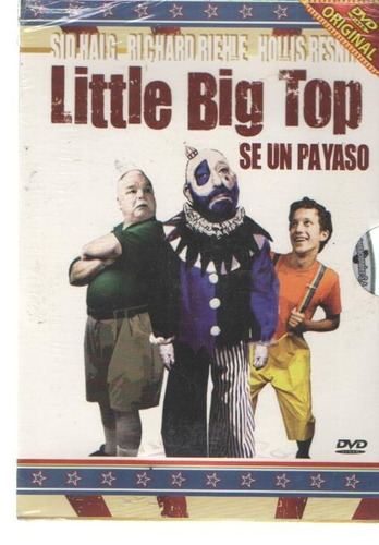 Legoz Zqz Dvd -little Big Top Se Un Payas - Sellad - Ref-950