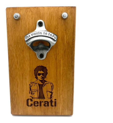 Destapador De Cerveza De Pared Con Imán Cerati