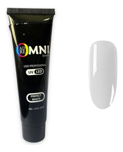 Polygel Omni System Uv/led Soft White 60g - Adore