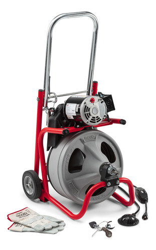 Ridgid Destapa Cañerias K400 Con Cable Y Herramientas