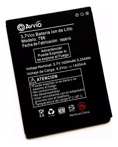 Batería Compatible Con Avvio L640 De 1600mah Sellada