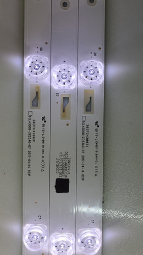 303tc430031 3 Tiras De 8 Leds Panasonic Tc 43fx500x (Usado)