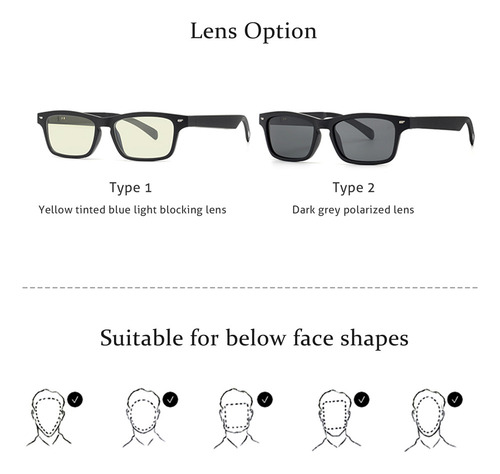 . Gafas De Audio Inteligentes. Gafas Inteligentes Para