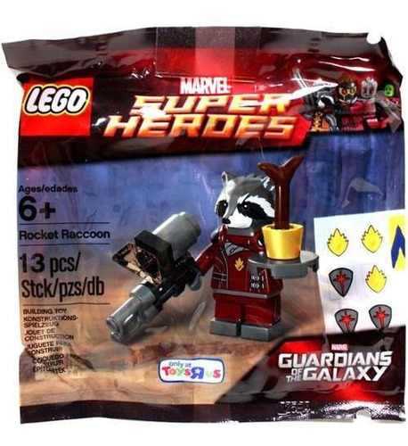 Marvel Guardianes Del Galaxia Cohete Mapache Set Lego