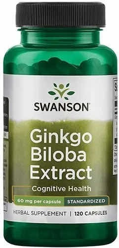 Ginkgo Biloba Swanson 120caps Usa Envio Gratis.