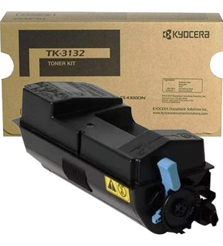 Kyocera 1t02lv0us0 Modelo Tk- Kit De Tóner Negro Compatibl.