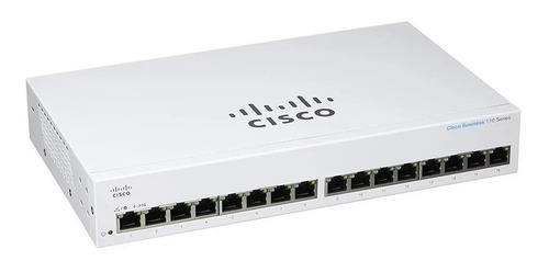 Switch Cisco Cbs110-16t 16 Puertos Giga Rack