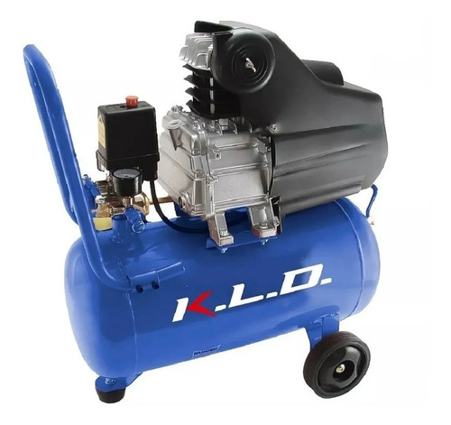 Compresor De Aire 50 Litros Kld 2.5 Hp + Kit 3 Pz