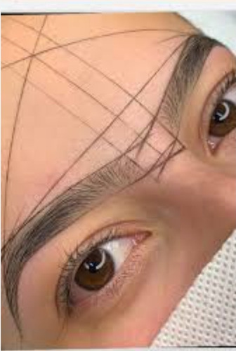 Lapiz Dermográfico Para Marcación De Cejas.. Marrón