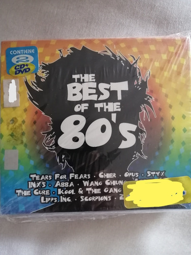 2 Cds + 1 Dvd Música Album The Best Of 80's. 