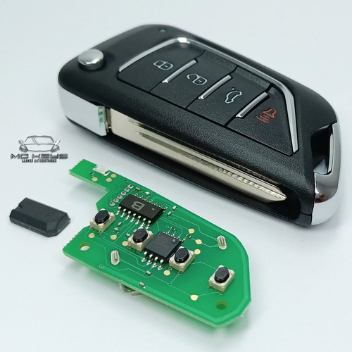 Compatible Llave Chip Control Alarma Caravan Town Contry