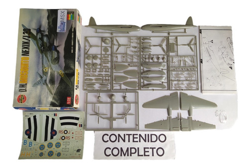 Msx 1/72 Modelismo Avion Airfix Dh Mosquito Completo Remate (Usado)
