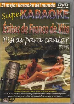 Dvd - Super Karaoke / Exitos De Franco De Vita