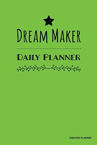 Dream Maker Daily Planner Undated Planner Green (2), Vision 