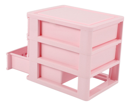 Caja De Almacenamiento De Joyas De 3 Compartimentos Con Dise