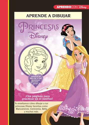 Libro Aprende A Dibujar A Las Princesas Disney (crea, Jue...