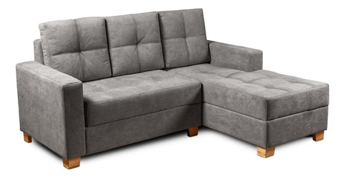 Sofa Esquinero Tampa Gris Kaiu Home