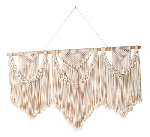 Tapiz Grande Tejido De Macramé Para Colgar En La Estilo A
