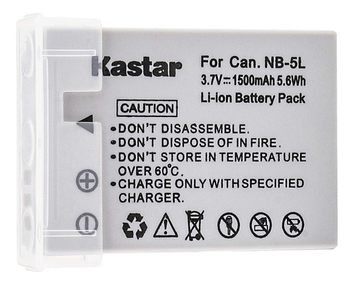 Kastar Batería De Iones De Litio Para Canon Nb-5l Nb5l Nb-.