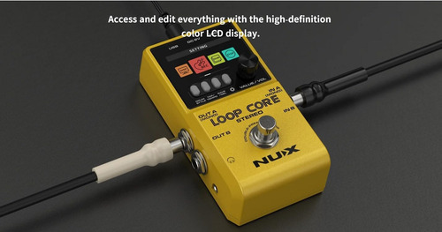 Nux Loop Core Guitar Effects Looper Pedal, Tiempo De Registr