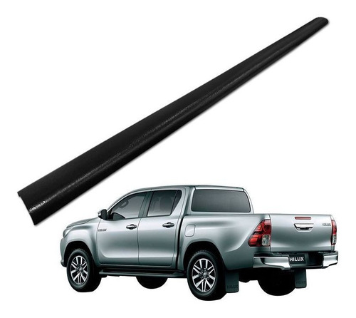 Protetor Borda Tampa Traseira Hilux 2016 2017 2018 Caçamba