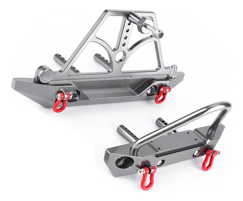 Juego De Parachoques Rc Crawler Cnc Racing Metal Para Axial