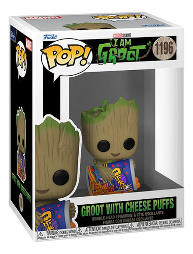 Funko Pop Marvel Groot Cheetos 1196 Cheese Puffs Protector