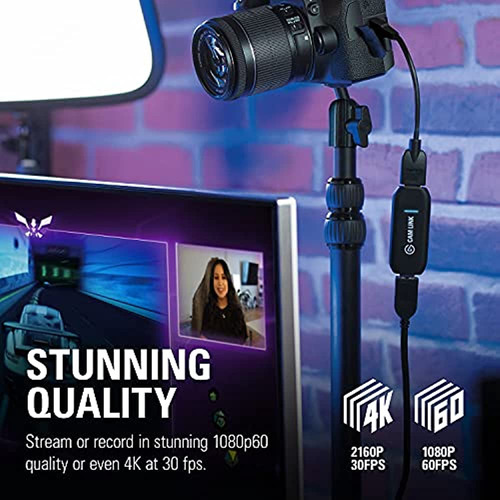 Elgato Cam Link 4k: Transmita En Vivo, Grabe A Través De Dsl
