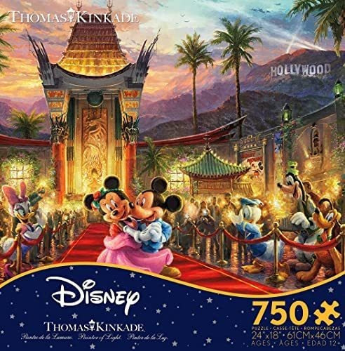 Ceaco - Thomas Kinkade - Disney Dreams Collection - Mickey Y