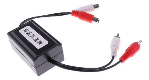Filtro Aislador De Ruido De Audio 2 Rca A 2 Rca Accesorio
