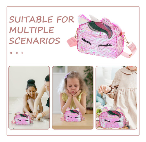 Bolsos Pequeños Con Forma De Unicornio Con Orejas De Lenteju