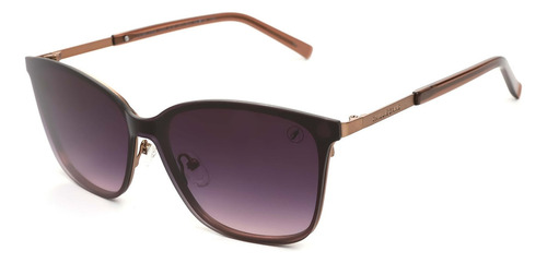 Armação De Grau Feminino Chilli Beans Marrom Dourado