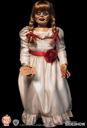 Muñeca Annabelle Tamaño Real Marca Trick Or Treat Con Sonido