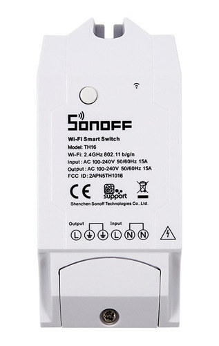 Smart Switch Sonoff Th10 Para Sensores